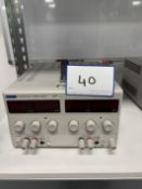 1: TTI, EX354RD, Dual Power Supply 28W, Serial Number: 522228