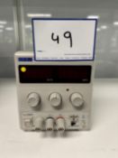 1: TTI, E303R, Power Supply 30V/3A, Serial Number: 518461