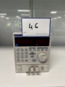 1: TTI, QL355P, Power Supply 15V/5A, 35V/3A, 35V/500MA , Serial Number: 601004