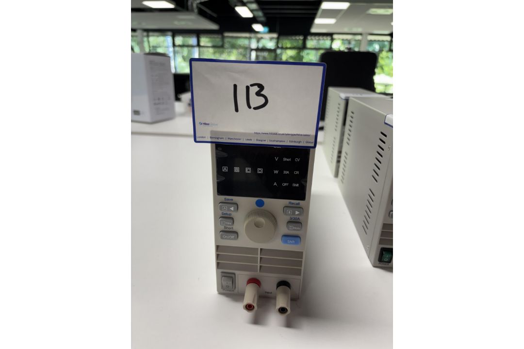 1: BK Precision , 8540, 150w DC Electric Load , Serial Number: 182D23108