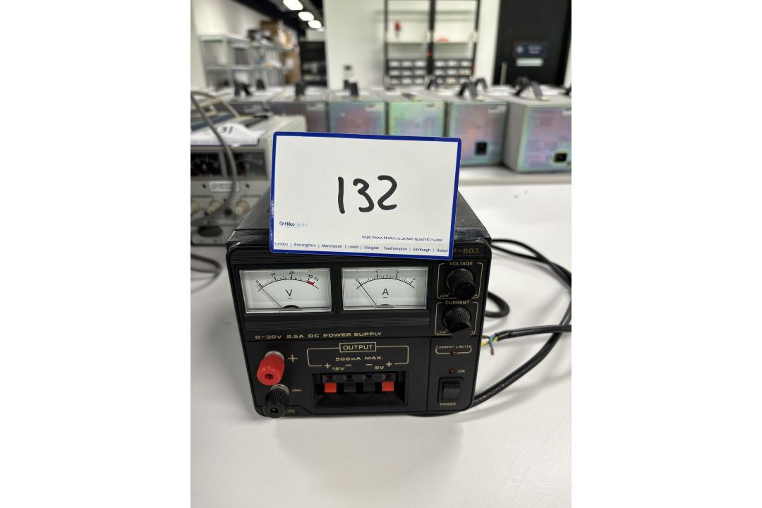 Manson EP-603 30V/2.5A Tripple Output DC Power Supply, Serial Number : 60311483