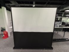 Alltec 2280mm x 2360mm Portable Floor Standing Projector Screen