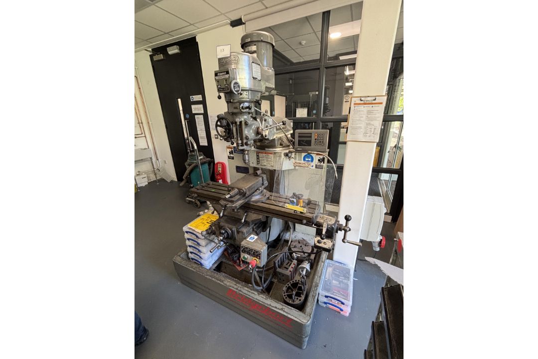 1: Bridgeport , Series 1 Vertical Turret Milling Machine With Heidenhain Digital Reader, 6in Machin - Image 2 of 4