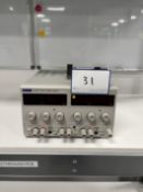 1: TTI, EL302RT, Triple Power Supply , Serial Number: 518773