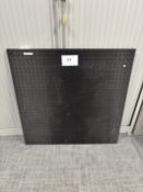 1: Thorlabs , MB7575/M , 750mm x 750mm Aluminium Optical Breadboard