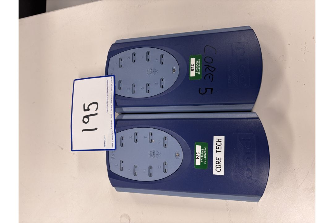 (2) PICO Technology USB TC-08 Thermo Couple Data Loggers, Serial No : AO163/329 & AO134/417
