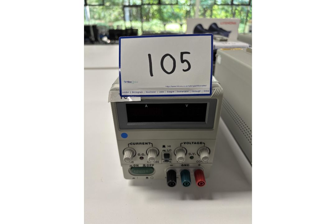 1: RS Pro , IPS 1820D, DC Power Supply , Serial Number: 249B024G2