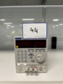 1: TTI, QL355P, Power Supply 15V/5A, 35V/3A, 35V/500MA , Serial Number: 600448