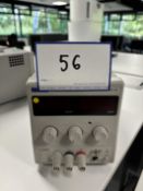 1: TTI, EL155R, Power Supply 15V/5A, Serial Number: 537811