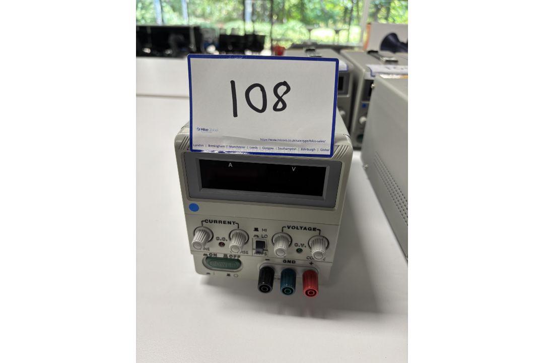 1: RS Pro , IPS 1820D, DC Power Supply , Serial Number: 241A014G2