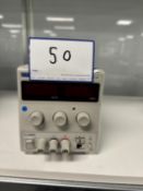 1: TTI, E303R, Power Supply 30V/3A, Serial Number: 481926