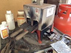bench top gas-fuelled soldering forge