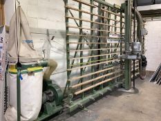 1: Striebig, Econom 5206 E/G, Vertical Panel Saw, Overall Size 6m x 2m with Single Bag Dust Collecto