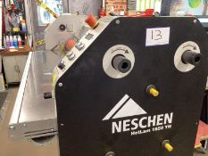 1: Neschen, HOTLAM 1650TH, Top Heated Laminator, Capacity 1.65m, Serial Number: 6037411-003, Year of