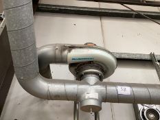 Wall Mounted Weld Fume Extractor Unit With Twin Arms ( removal to be agreed in advance)