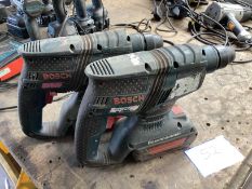 2: SDS hammer drills, cordless, no charger