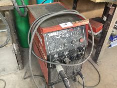 1: Cebora, Jaguar 2500, MIG Welding Power Source with Cables & Torch & Integral Wire Feeder, Ser