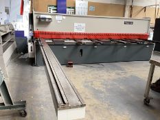 1: Edwards, 6.5PX4000, Sheet Metal Shear, Capacity 6.5mm x 4060mm with Squaring Arm, Work Supports,