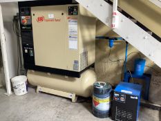 1: Ingersoll Rand, R4-11N/R11N, Air Compressor Package, Rated Capacity 1/kw/9.5 Bar, with Integral W