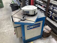 1: Carter Durma, HKM2004, Corner Notching Machine with Footswitch, Serial Number: 651100031, Year of