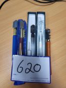 (5) Various Glass Cutters as Lotted