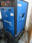 1: Abac, VT15, Received Mounted Air Compressor 8 Bar, Serial Number: TP015381G, Year of Manufactu...