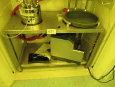 1: Teknomek, 1100mm x 570mm Stainless Steel Table