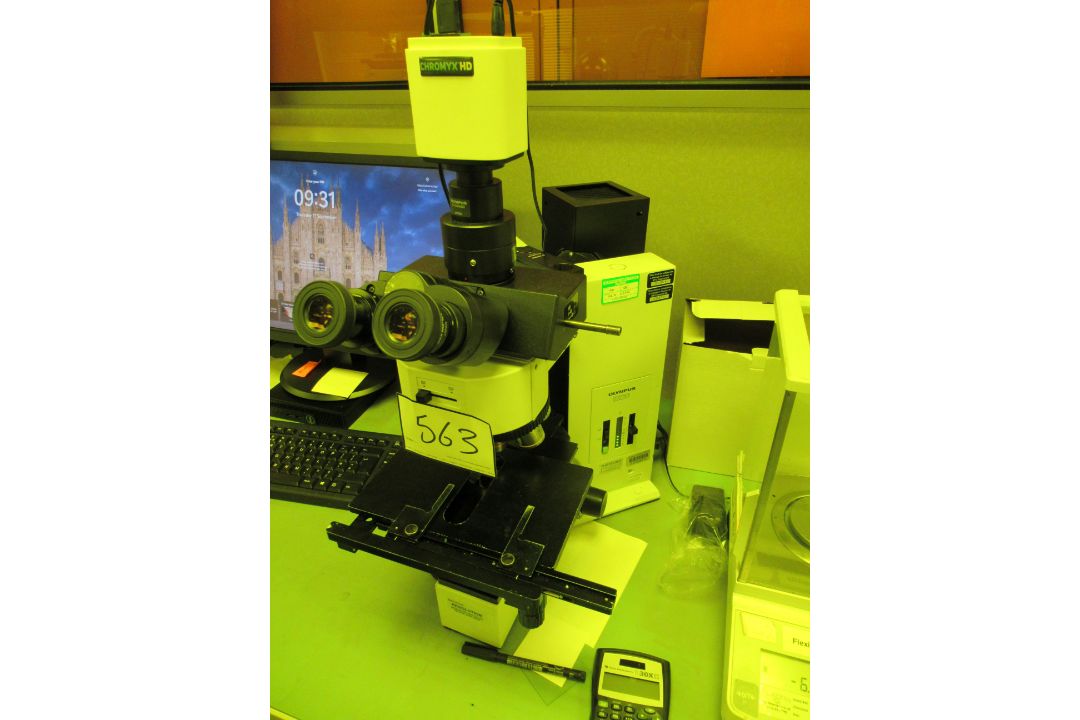 1: Olympus, BX60F5, Microscope with Chromyx HD Camera and Dell Optiplex ...