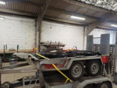Ifor Williams Type 2HBGH94BT Approx 2.8m x 1.35m Twin Axle Plant Trailer (Location Tonbridge)