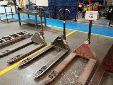 Lot of (5) pallet jack
