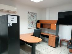 Lot of (19) pcs of office furniture