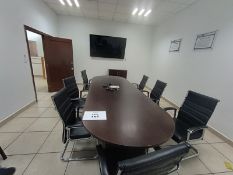 Lot of (11) pcs of office furniture