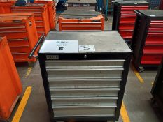 Lot of (3) mobile tool cabinets