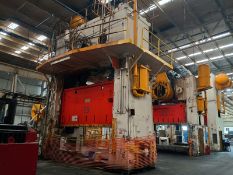 Straight side mechanical stamping press