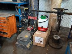 Lot of (5) cleaning equipment