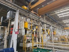 Structure for traveling crane