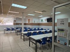 Lot of approximately (55) pcs of floor dining room furniture