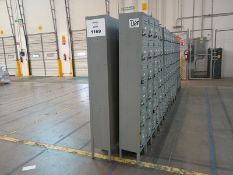 Lot of (12) lockers