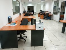 Lot of (26) pcs of office furniture