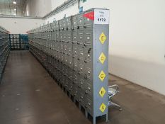 Lot of (14) lockers
