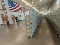 Lot of (15) lockers