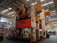 Straight side mechanical stamping press