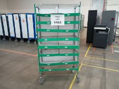 Lot of (20) movable shelves