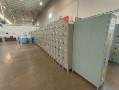 Lot of (14) lockers