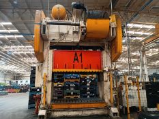 Straight side mechanical stamping press