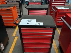 Lot of (3) mobile tool cabinets