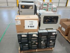 Lot of (35) label printers
