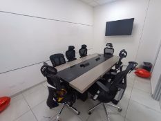 Lot of (161) pcs of office furniture