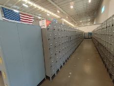 Lot of (14) lockers