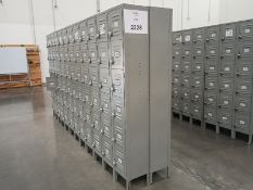 Lot of (26) pcs of lockers